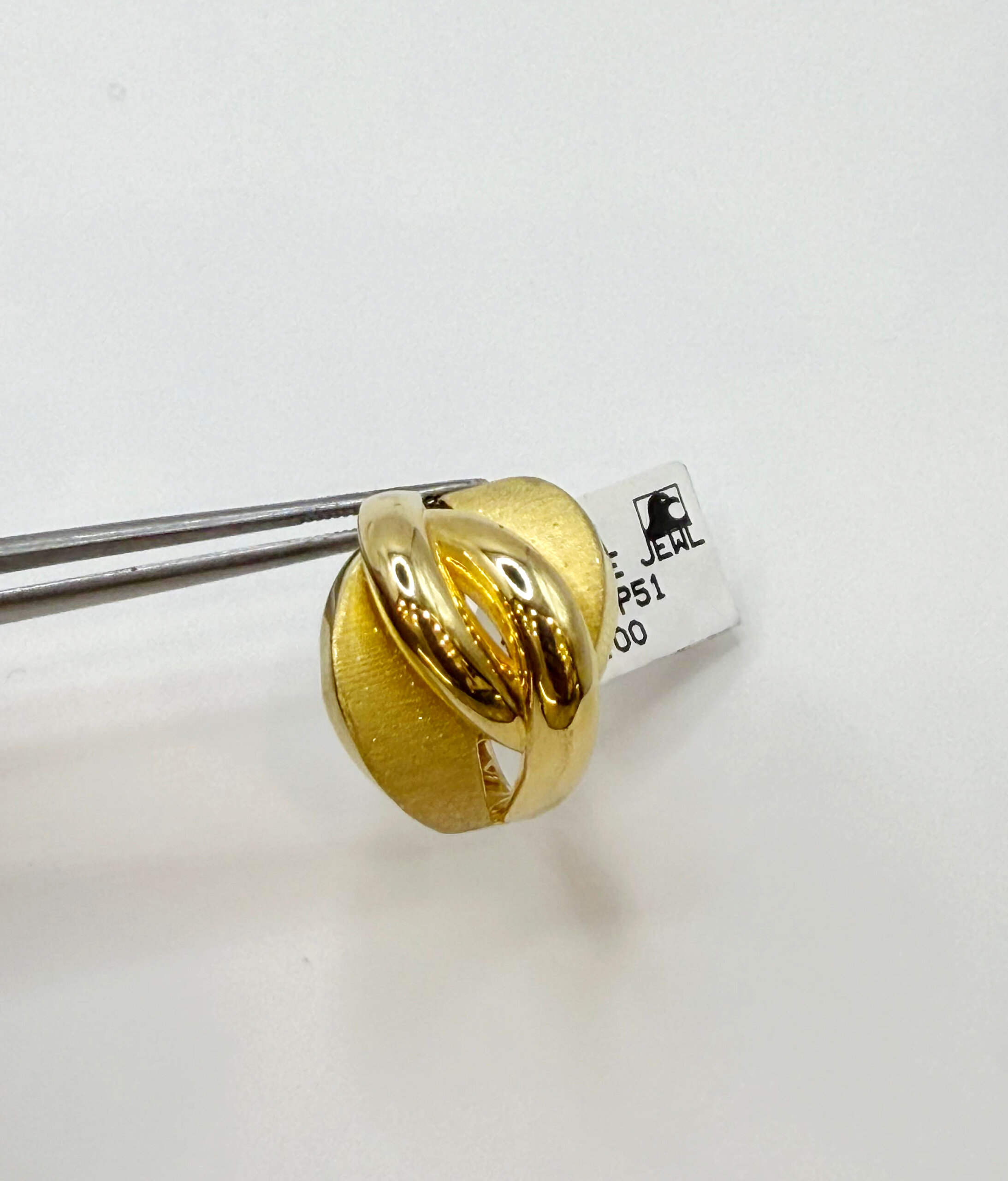 Yellow Gold Designer Ring - Image 2
